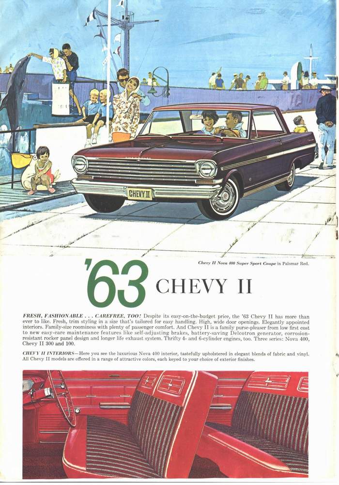 1963 Chevrolet Brochure Page 9